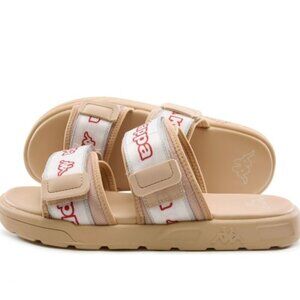 Beige Kappa Slides (UNISEX)
